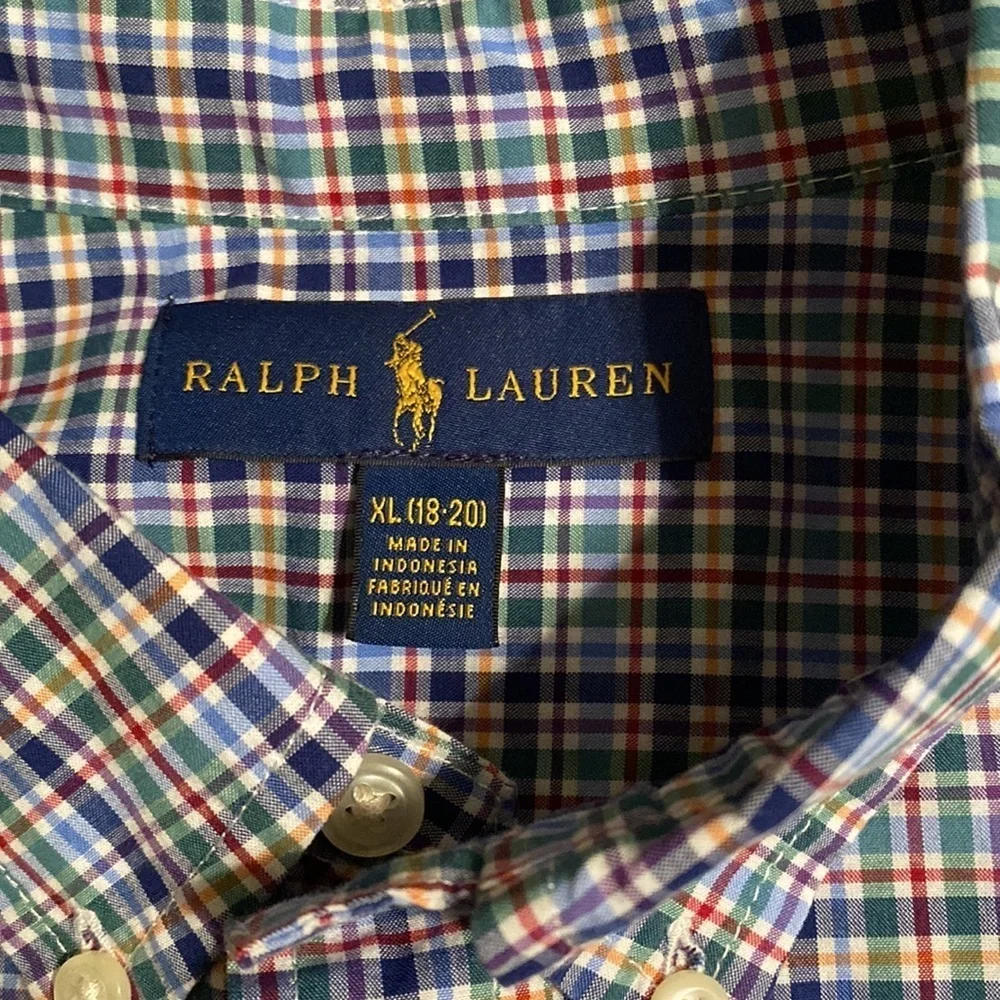 Ralph Lauren plaid button up